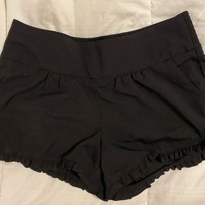 Lightweight black shorts